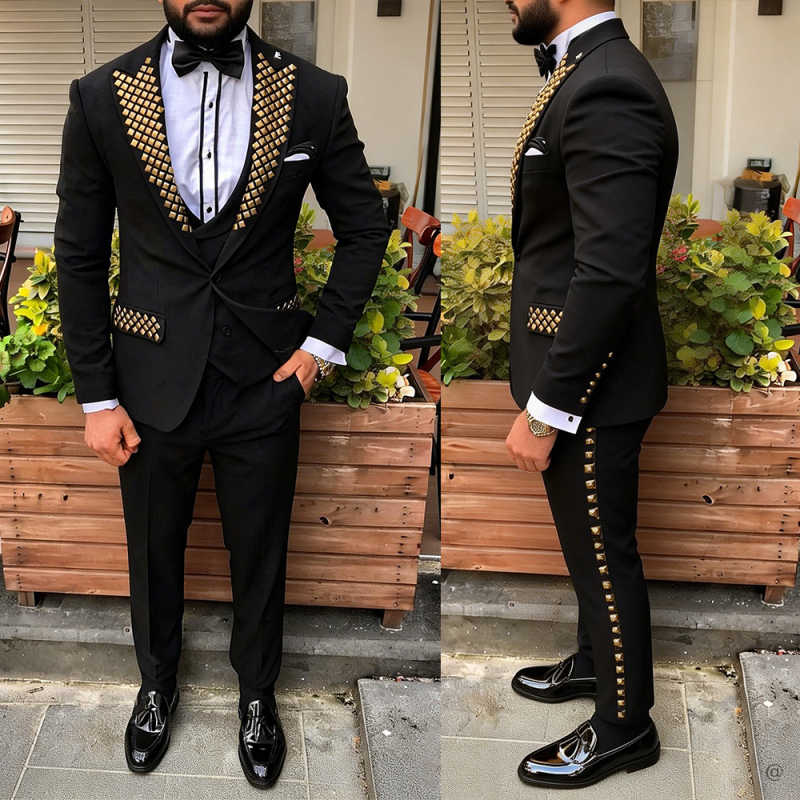 Men Formal Wear Modern - Costume de mariage moderne pour homme,