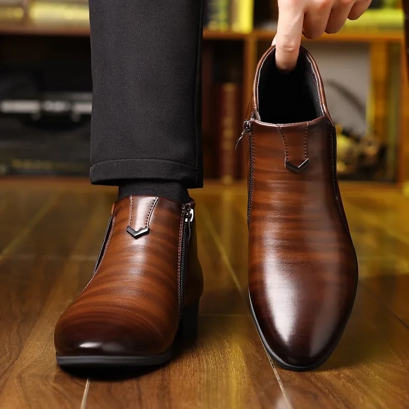 Bottes de luxe pour hommes, mo - Men Formal Wear With Boots avis et prix