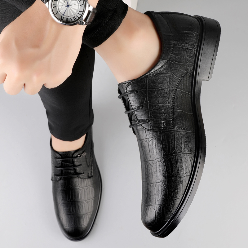 Chaussures habillées en cuir v - Formal Men Daily Wear Footwear avis et prix