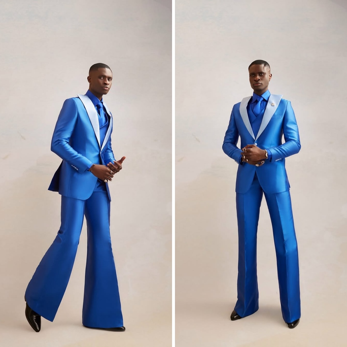 Ensemble de costume en Satin p - Men Formal Wear Modern avis et prix