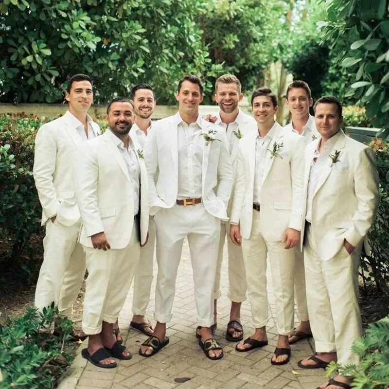 Smoking de mariage en lin pour - Men Formal Wear Modern avis et prix