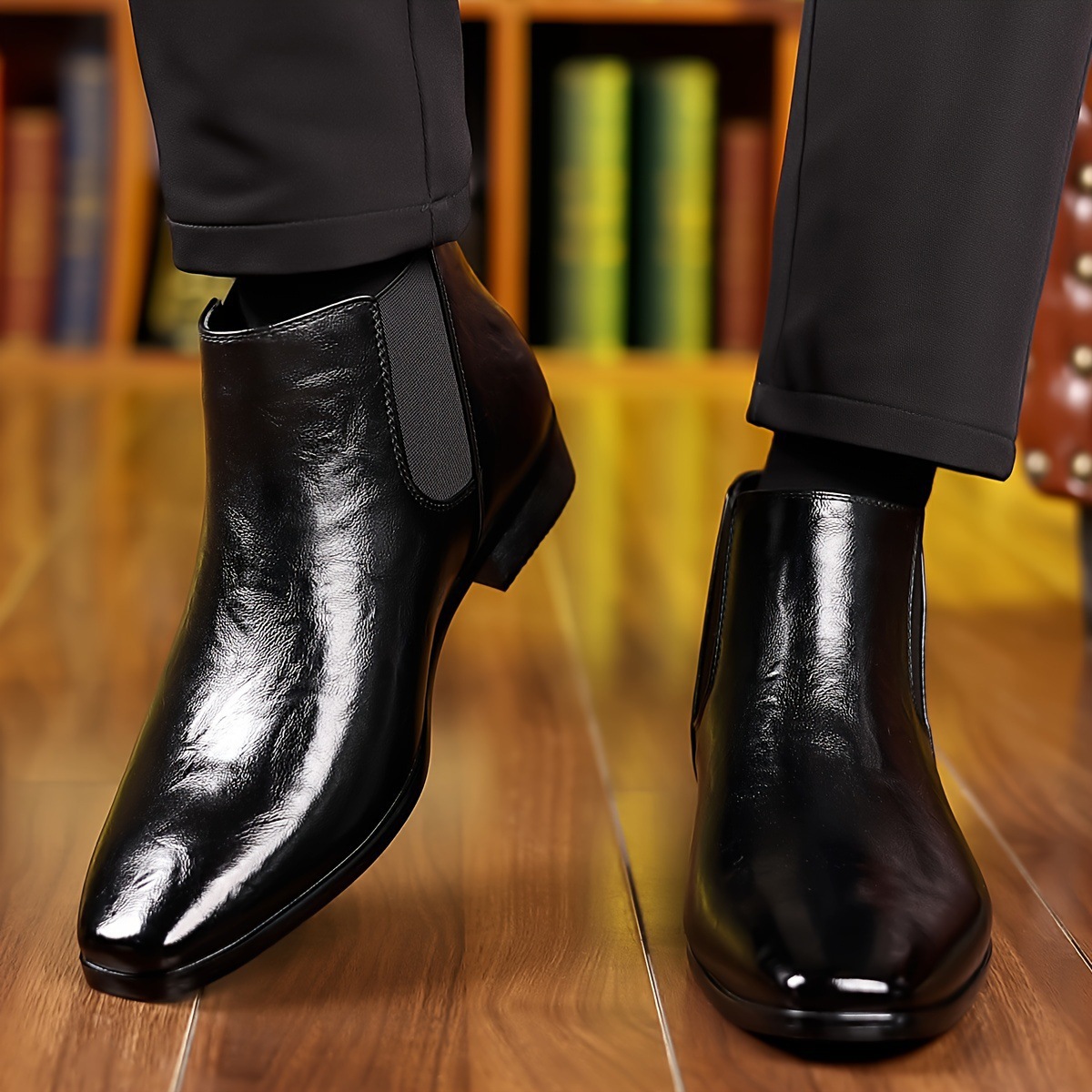 Bottines Chelsea en cuir, bott - Men Formal Wear With Boots avis et prix